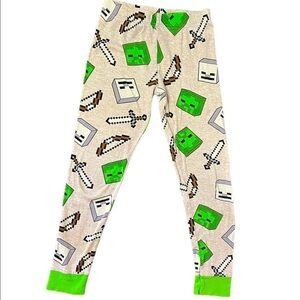 Minecraft boys 100% cotton pajama pants bottoms